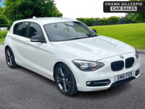 2011 BMW 1 Series 1.6 116i Sport Euro 5 (s/s) 5dr in White — image 5