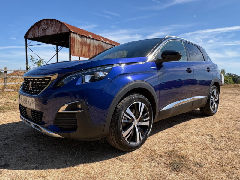 2019 Peugeot 3008 1.5 Bluehdi Gt Line Eat Euro 6 (s/s) 5dr in Blue — image 1