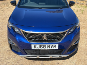 2019 Peugeot 3008 1.5 Bluehdi Gt Line Eat Euro 6 (s/s) 5dr in Blue — image 4