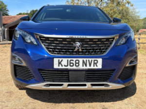 2019 Peugeot 3008 1.5 Bluehdi Gt Line Eat Euro 6 (s/s) 5dr in Blue — image 5