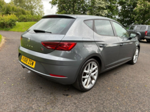 2018 SEAT Leon 1.4 Tsi Fr Technology Hatchback 5dr Petrol Manual Euro 6 (s/s) (125 Ps) in Grey — image 3