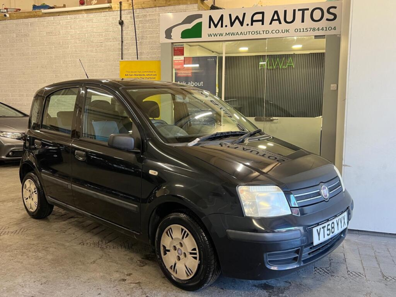 2008 Fiat Panda 1.2 Dynamic Hatchback 5dr Petrol Manual (133 G/km, 60 Bhp) in Black — image 1