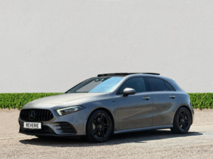 2019 Mercedes-Benz A Class 2.0 A35 Amg (premium Plus) Hatchback 5dr Petrol Spds Dct 4matic Euro 6 (s/s) (306 Ps) in Grey — image 3