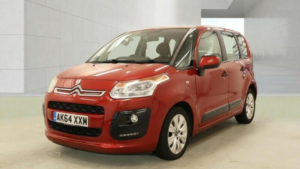 2014 Citroen C3 Picasso 1.6 Hdi Vtr+ Euro 5 5dr in Red — image 3