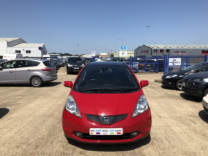 2010 Honda Jazz 1.4 I-Vtec Ex in Red — image 3