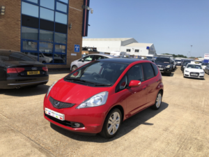 2010 Honda Jazz 1.4 I-Vtec Ex in Red — image 4