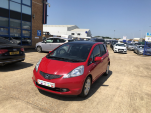 2010 Honda Jazz 1.4 I-Vtec Ex in Red — image 5