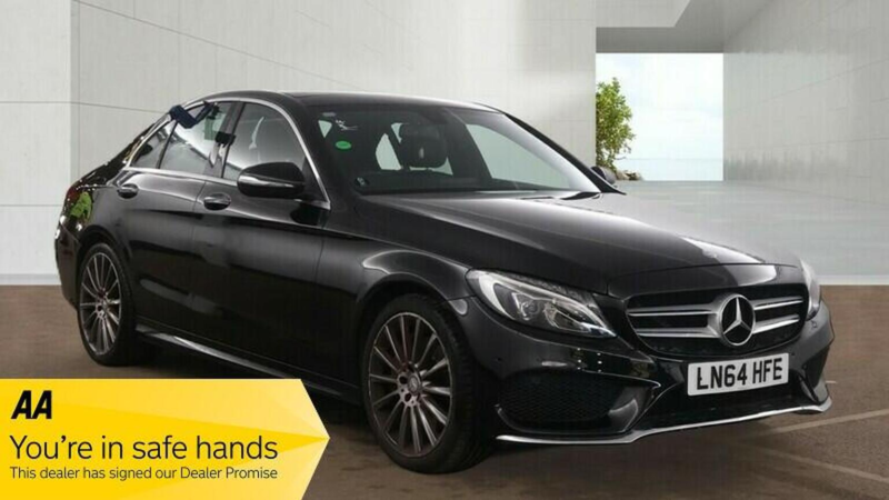 2014 Mercedes-Benz C Class 2.1 C250 Bluetec Amg Line G-Tronic+ Euro 6 (s/s) 4dr in Black — image 1