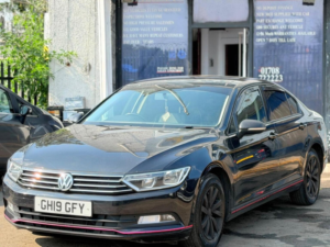 2019 Volkswagen Passat 1.5 Tsi Evo S DSG Euro 6 (s/s) 4dr in Black — image 3