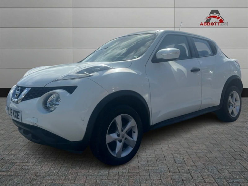 2015 Nissan Juke 1.5 Dci 8v Visia in White — image 1