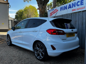 2019 Ford Fiesta 1.0t Ecoboost St-Line Euro 6 (s/s) 5dr in White — image 4