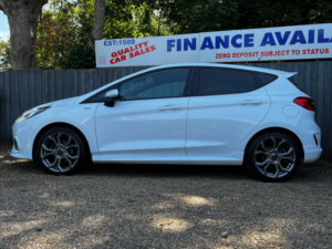 2019 Ford Fiesta 1.0t Ecoboost St-Line Euro 6 (s/s) 5dr in White — image 5