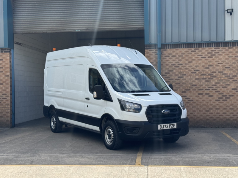 2022 Ford Transit 2.0 Transit Leader Van 350 L3 H3 Ecoblue 130ps Rwd High Roof 6 Speed Manual in White — image 1