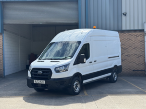 2022 Ford Transit 2.0 Transit Leader Van 350 L3 H3 Ecoblue 130ps Rwd High Roof 6 Speed Manual in White — image 2