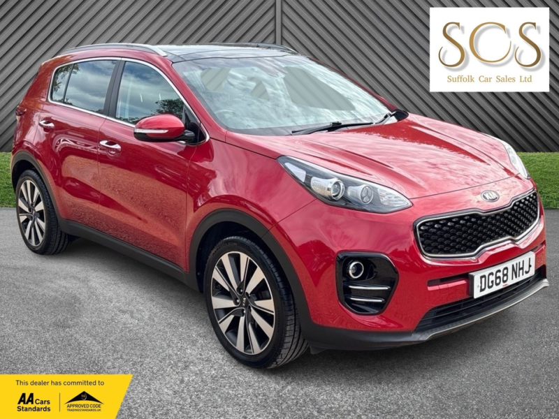 2018 Kia Sportage 1.7 Crdi 3 in Red — image 1