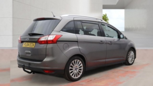 2014 Ford Grand C-Max 2.0 Tdci Titanium Diesel Automatic 7 Seater Grey 5dr Rare Auto+11 Stamps in Grey — image 2