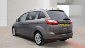 2014 Ford Grand C-Max 2.0 Tdci Titanium Diesel Automatic 7 Seater Grey 5dr Rare Auto+11 Stamps in Grey — image 4