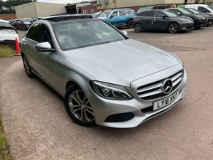 2016 Mercedes-Benz C Class 1.6 C200 D Sport Premium 4d 136 Bhp in Silver — image 2