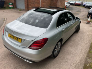2016 Mercedes-Benz C Class 1.6 C200 D Sport Premium 4d 136 Bhp in Silver — image 3