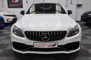 2021 Mercedes-Benz C Class 4.0 C63 V8 Biturbo Amg S Night Edition Prem Plus (premium Plus) Spds Mct Euro 6 (s/s) 2dr in White — image 2
