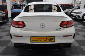 2021 Mercedes-Benz C Class 4.0 C63 V8 Biturbo Amg S Night Edition Prem Plus (premium Plus) Spds Mct Euro 6 (s/s) 2dr in White — image 6