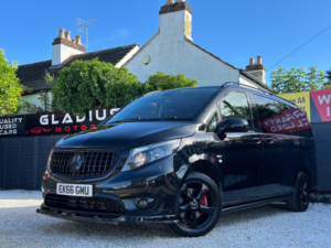 2016 Mercedes-Benz Vito 2.1 119 Cdi Bluetec Sport Crew Van G-Tronic+ Rwd L2 Euro 6 (s/s) 5dr (lwb) in Black — image 3