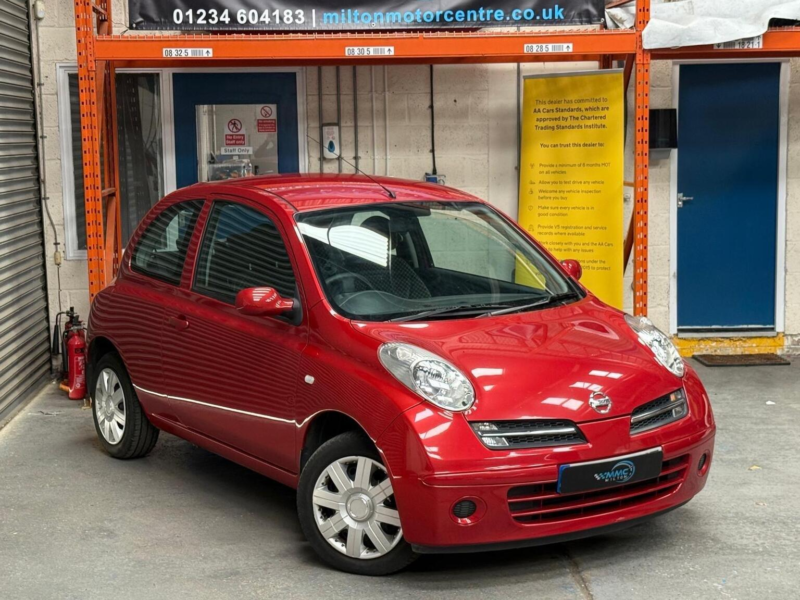 2005 Nissan Micra 1.4 16v Se 3dr in Red — image 1