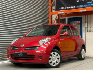 2005 Nissan Micra 1.4 16v Se 3dr in Red — image 2