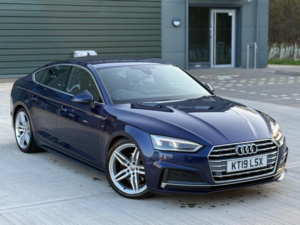 2019 Audi A5 2.0 Tdi 35 S Line Sportback S Tronic Euro 6 (s/s) 5dr in Blue — image 5