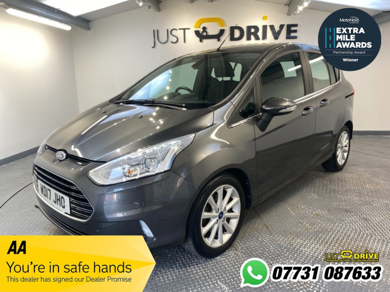 2017 Ford B-Max 1.6 Titanium Navigator MPV 5dr Petrol Powershift Euro 6 (105 Ps) in Grey — image 1