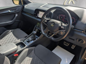 2023 Skoda Karoq 1.5 Tsi Act Sportline DSG Euro 6 (s/s) 5dr in Black — image 6