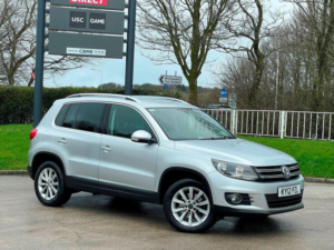 2012 Volkswagen Tiguan 2.0 Tdi Bluemotion Tech Se DSG 4WD Euro 5 (s/s) 5dr in Silver — image 3