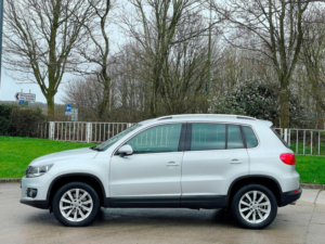2012 Volkswagen Tiguan 2.0 Tdi Bluemotion Tech Se DSG 4WD Euro 5 (s/s) 5dr in Silver — image 6