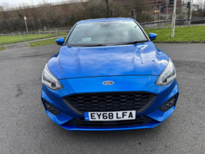 2018 Ford Focus 1.0t Ecoboost St-Line X Euro 6 (s/s) 5dr in Blue — image 5