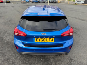 2018 Ford Focus 1.0t Ecoboost St-Line X Euro 6 (s/s) 5dr in Blue — image 6