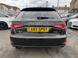2017 Audi A3 1.4 Tfsi Sportback Fresh Import Verified Mile Finance Avb in Black — image 6