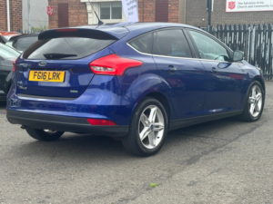 2016 Ford Focus 1.0t Ecoboost Zetec Hatchback 5dr Petrol Manual Euro 6 (s/s) (125 Ps) in Blue — image 3