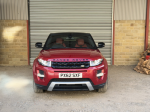 2012 Land Rover Range Rover Evoque 2.2 Sd4 Dynamic in Red — image 2
