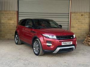 2012 Land Rover Range Rover Evoque 2.2 Sd4 Dynamic in Red — image 3