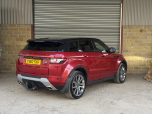 2012 Land Rover Range Rover Evoque 2.2 Sd4 Dynamic in Red — image 5