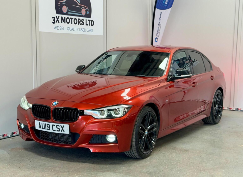 2018 BMW 3 Series 2.0 320d M Sport Shadow Edition Auto Euro 6 (s/s) 4dr in Orange — image 1