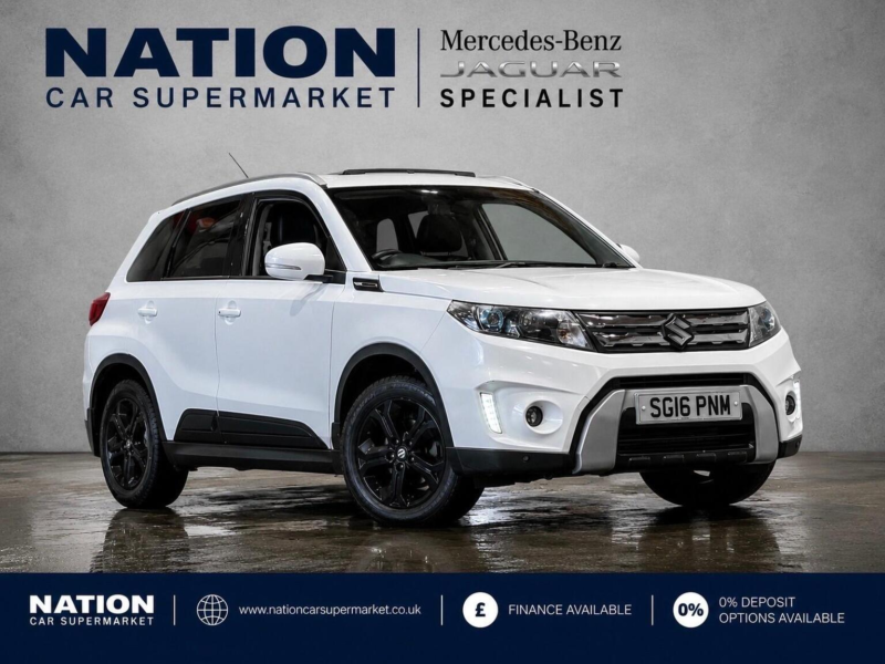 2016 Suzuki Vitara 1.6 Ddis Sz5 Allgrip Euro 6 (s/s) 5dr in White — image 1