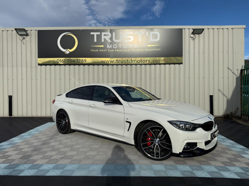 2019 BMW 4 Series Gran Coupe 2.0 420d M Sport Auto Xdrive Euro 6 (s/s) 5dr in White — image 1