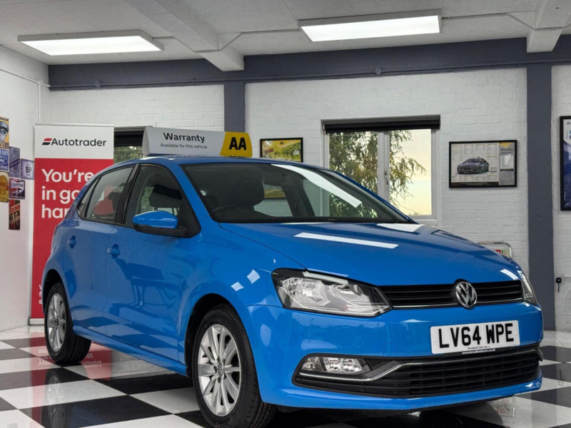 2014 Volkswagen Polo 1.0 Bluemotion Tech Se Euro 6 (s/s) 5dr in Blue — image 1