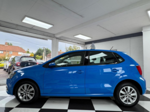 2014 Volkswagen Polo 1.0 Bluemotion Tech Se Euro 6 (s/s) 5dr in Blue — image 4