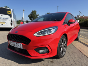 2019 Ford Fiesta 1.0 T Ecoboost St-Line X in Red — image 3