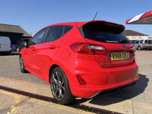 2019 Ford Fiesta 1.0 T Ecoboost St-Line X in Red — image 5