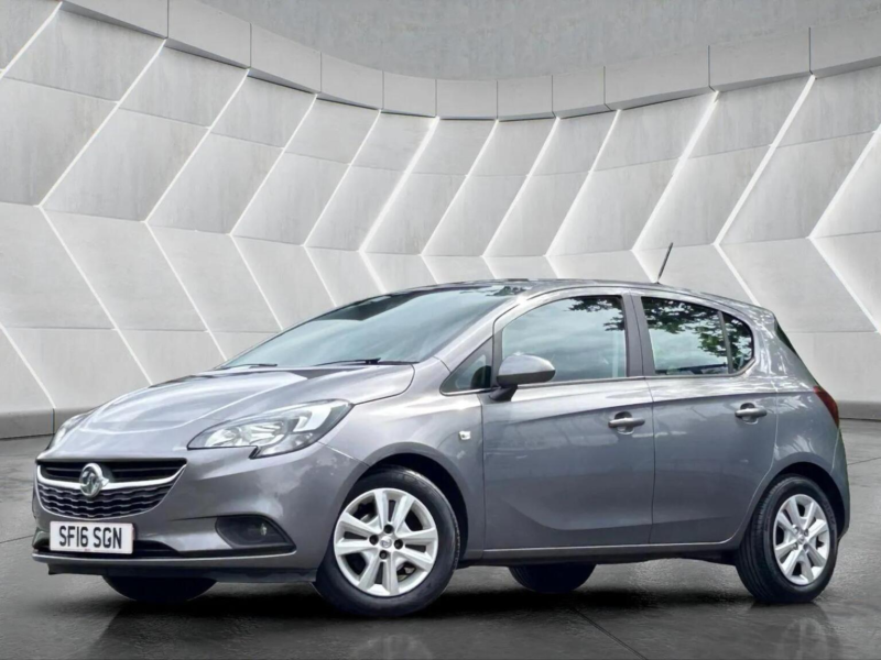 2016 Vauxhall Corsa 1.4i Ecoflex Design Euro 6 5dr in Grey — image 1