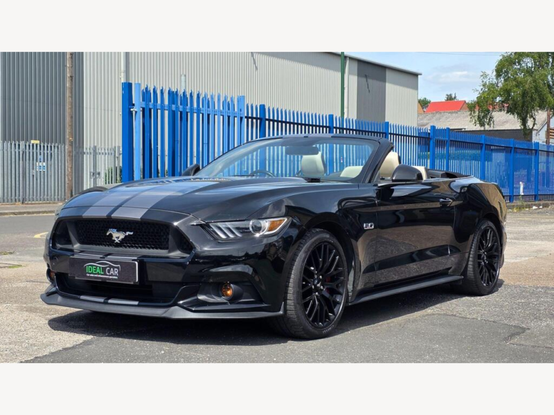 2016 Ford Mustang 5.0 V8 Gt Selshift Euro 6 2dr in Black — image 1