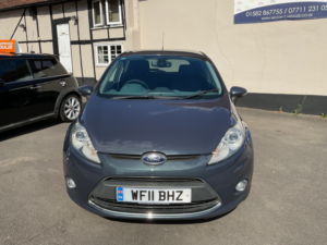 2011 Ford Fiesta 1.6 Tdci Dpf Titanium in Grey — image 2